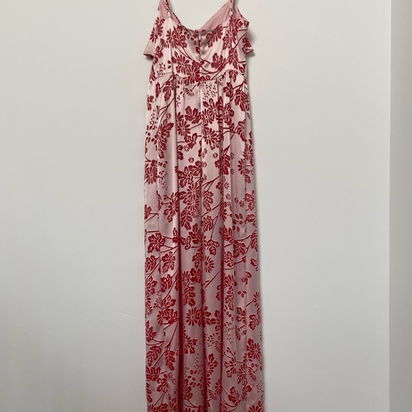 LIKELY Jumpsuit Pink and Red with tags. Size 6. - Picture 2 of 5